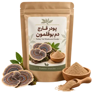 پودر قارچ دم بوقلمون