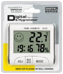 دماسنج و رطوبت سنج دیجیتال DC102