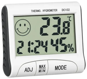 دماسنج و رطوبت سنج دیجیتال DC102