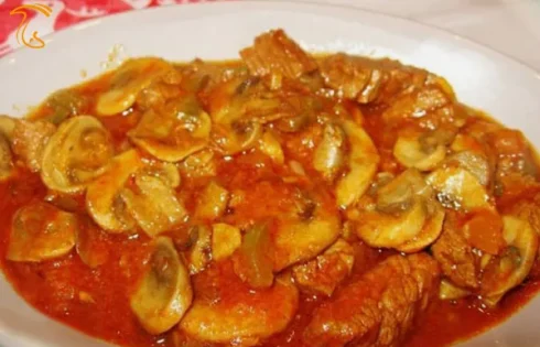 آموزش آشپزی با قارچ - ویدیوی طرز تهیه سس قرمز قارچ