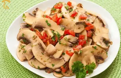 آموزش آشپزی با قارچ | ویدیوی طرز تهیه خوراک قارچ و سبزیجات