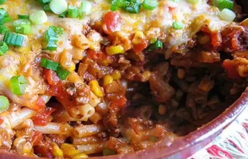 آموزش آشپزی با قارچ - طرز تهیه کاسرول گوشت و قارچ و پنیر
