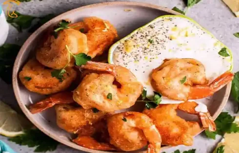 آموزش آشپزی با قارچ - طرز تهیه اردو میگو و قارچ - غذای دریایی