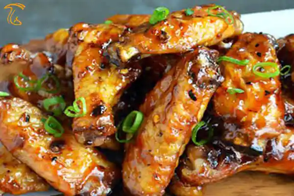 آموزش آشپزی با قارچ - طرز تهیه خوراک بال مرغ و قارچ