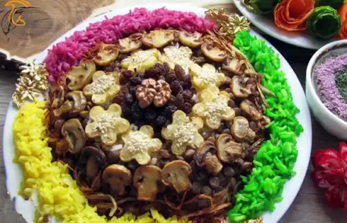 آموزش آشپزی با قارچ - طرز تهیه خورشت قارچ قاتق - غذای گیاهی