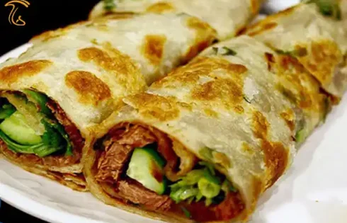 انواع دست پیچ های خوشمزه طرز تهیه دست پیچ گوشت و قارچ
