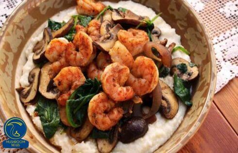 آموزش آشپزی با قارچ - طرز تهیه خوراک میگو عربی - غذای دریایی