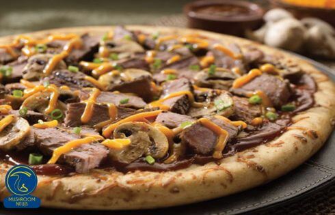 آموزش آشپزی با قارچ - طرز تهیه پیتزای قارچ و گوشت پیتزا گوشت