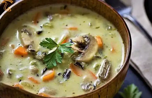 آموزش آشپزی با قارچ - طرز تهیه سوپ هویج و هویج با سس شیر
