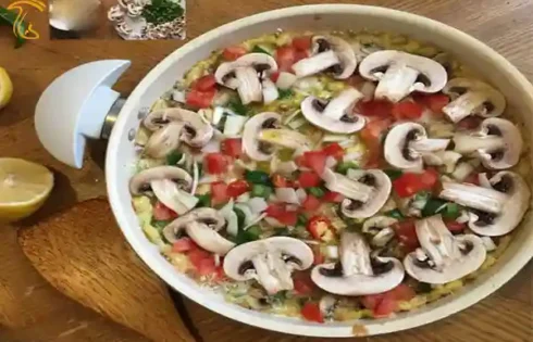 آموزش آشپزی با قارچ | طرز تهیه کباب بادیه - کباب دیگی - کبابماهیتابه