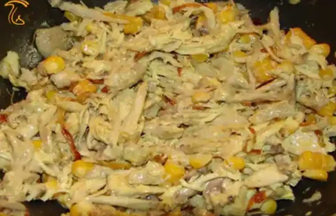 آموزش آشپزی با قارچ - طرز تهیه ساندویچ قارچ مکزیکی