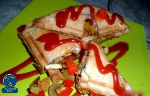 آموزش آشپزی با قارچ - طرز تهیه اسنک سوسیس و قارچ