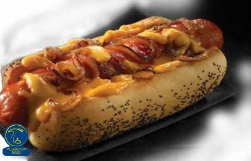 آموزش آشپزی با قارچ - طرز تهیه هات داگ تنوری با قارچ و پنیر