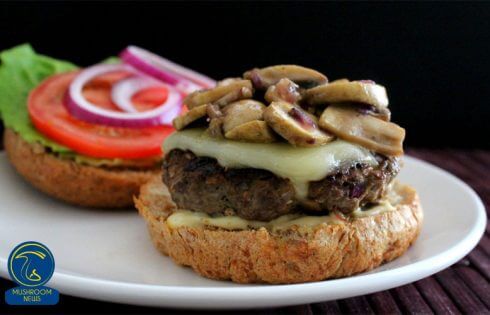 آموزش آشپزی با قارچ - طرز تهیه ساندویچ گوشت و قارچ