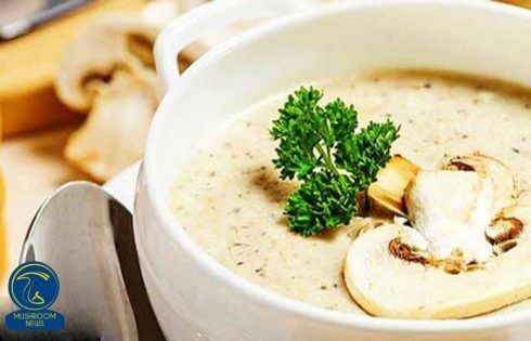 آموزش آشپزی با قارچ - طرز تهیه خوراک جو با قارچ و خامه - غذای گیاهی