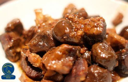 آموزش آشپزی با قارچ - طرز تهیه سوته قارچ و گوشت
