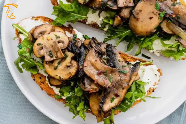 طرز تهیه تست سبزیجات و قارچ