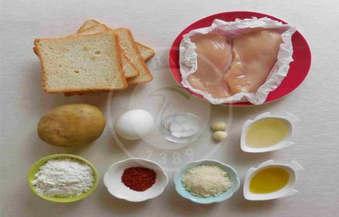 آموزش آشپزی با قارچ - فیله مرغ مکزیکی با تست و قارچ