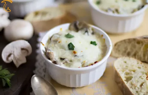 آموزش آشپزی: ژولین قارچ پیش غذایی داغ