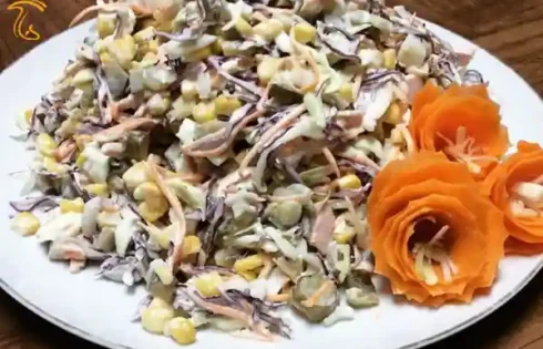 آموزش آشپزی: طرز تهیه سالاد اندونزی با قارچ