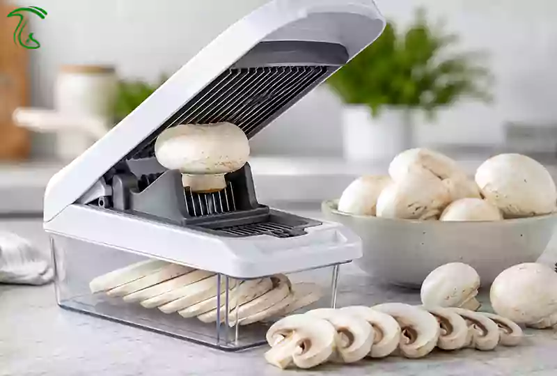 اسلایسر قارچ برای برش یکدست قارچ دکمهای