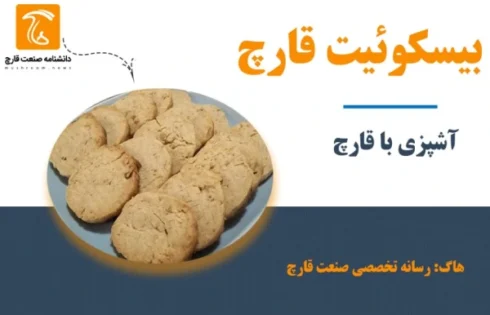 بیسکوئیت قارچ یک میان وعده عالی سرشار از ویتامین