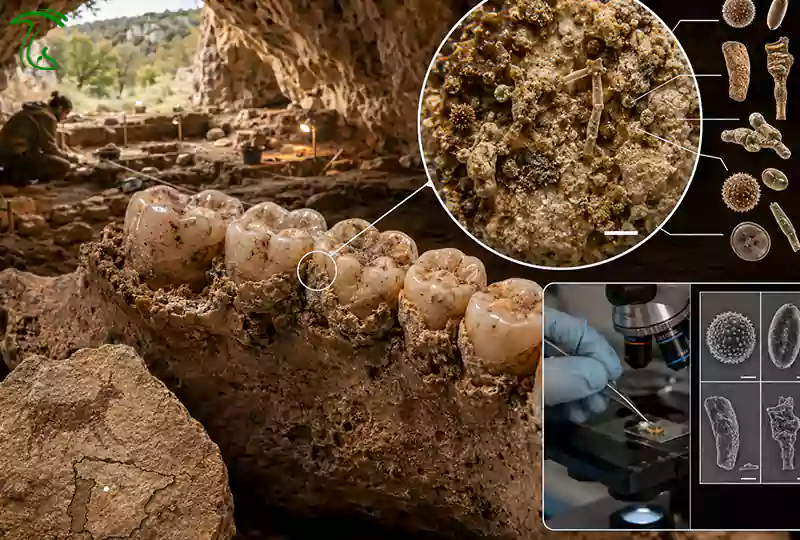 شواهد مصرف قارچ در زمان باستان در جرم دندان انسان غار المیرون