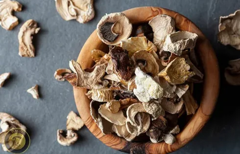 تولید قارچ خشک شده Dried mushroom