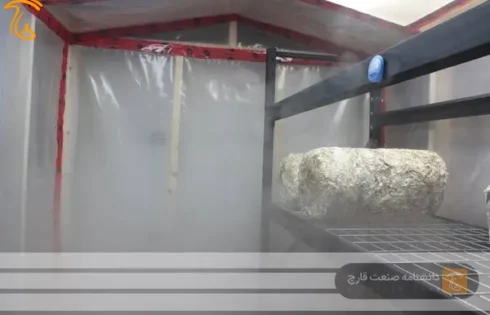 تهویه بستر قارچ