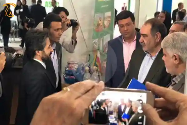 عکس مربوط به مقاله سومین عرضهگاه تخصصی زراعت 1397 با حضور جمعی از بزرگان است
