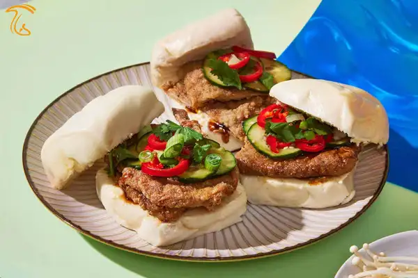 همبرگر گیاهی میسلیومی