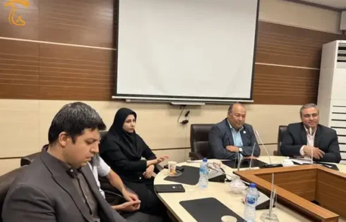 آیین تکریم و معارفه سرپرست جدید دفتر امور گلخانه ها گیاهان زینتی و قارچ خوراکی