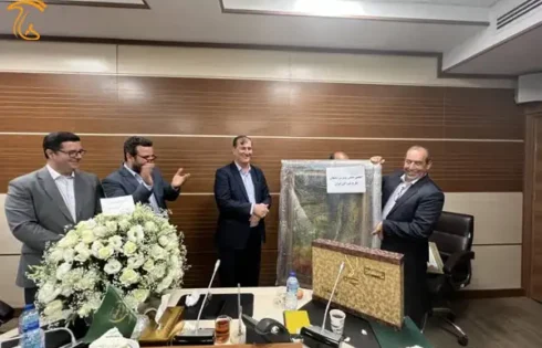 آیین تکریم و معارفه سرپرست جدید دفتر امور گلخانه ها گیاهان زینتی و قارچ خوراکی