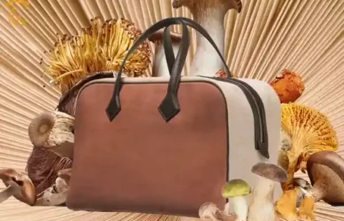 چرم ساخته شده از قارچ