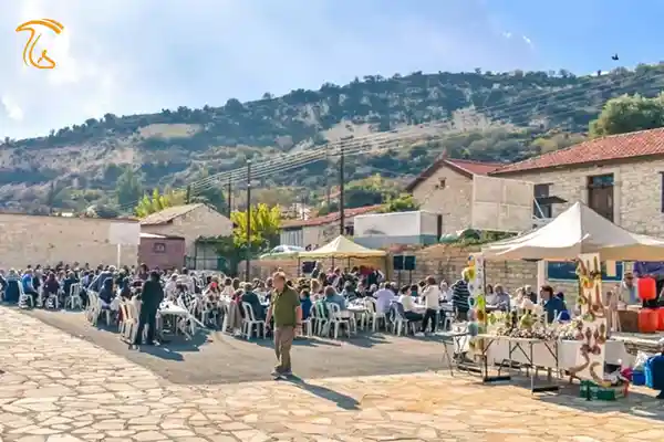 فستیوالقارچقبرس استقبال شرکت کنندگان