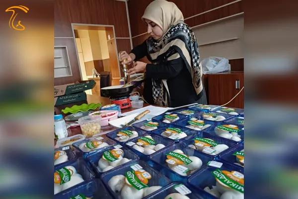فرهنگ سازی مصرف قارچ در مجموعه شهربانو