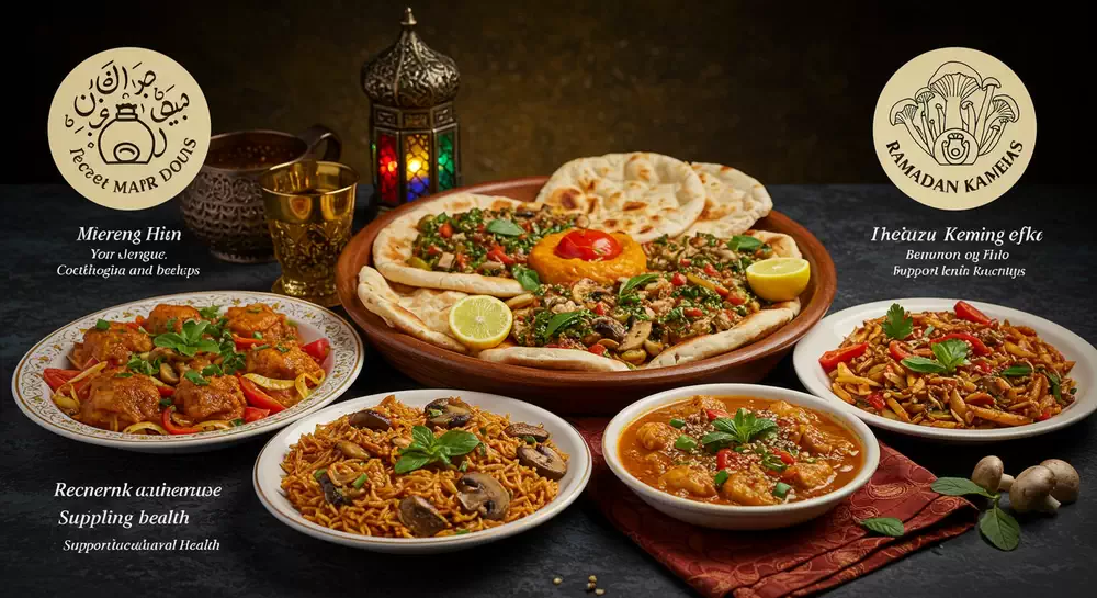 خواص و فواید قارچ در وعده های سحر و افطار برای روزه داران