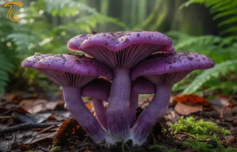 قارچ لاکاریا آمتیستینا Laccaria amethystina چیست