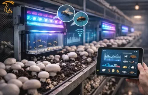 مبارزه با آفات قارچ به کمک فناوری LED