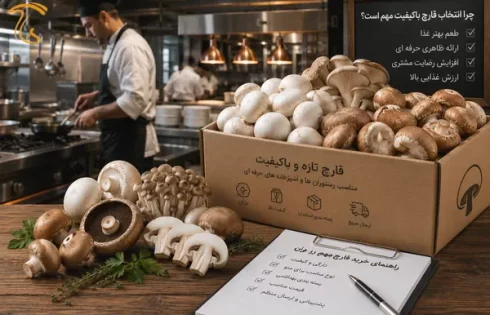 راهنمای خرید قارچ برای رستوران