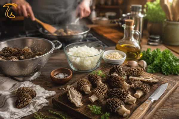 کاربرد قارچ مورل در آشپزی