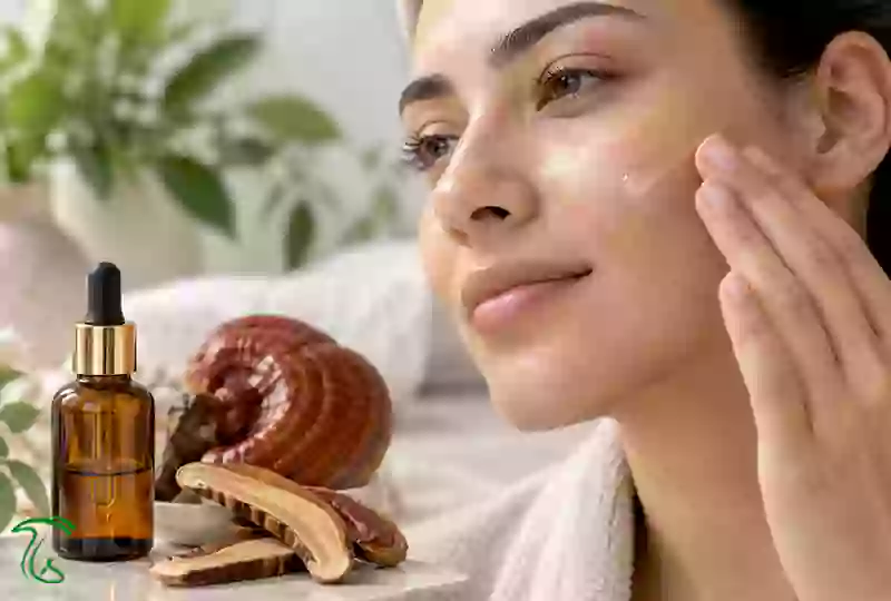 خواص قارچ گانودرما برای پوست؛ ۶ فایده احتمالی + روش مصرف