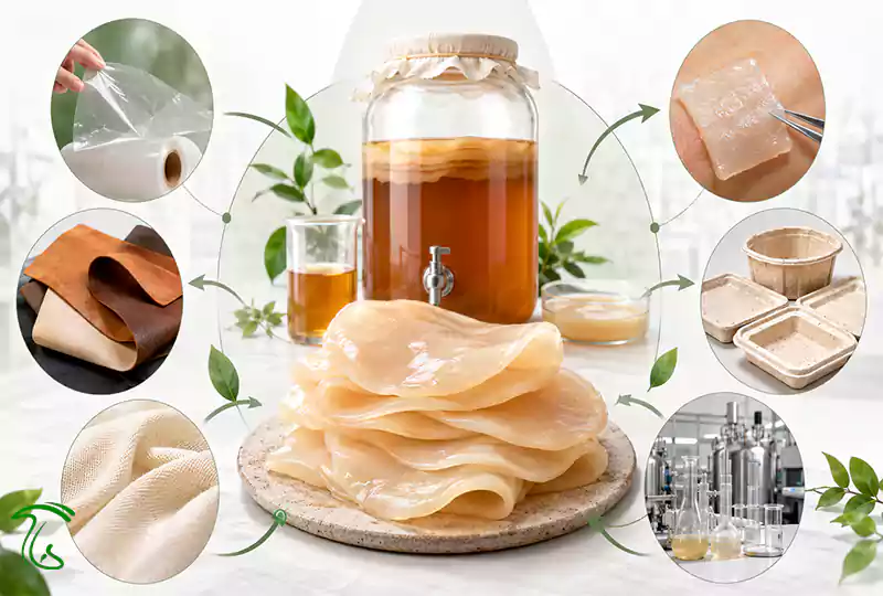 سلولز باکتریایی SCOBY کامبوچا و کاربرد آن در صنایع تبدیلی و تولید زیستمواد