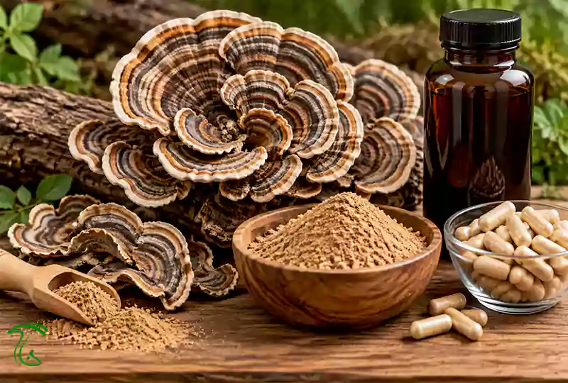 مقایسه تصویری پودر و عصاره دم بوقلمون