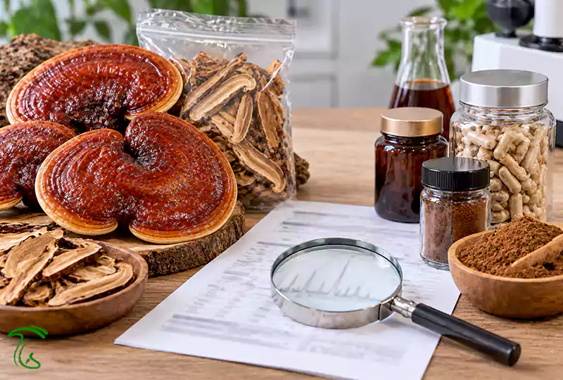 مقایسه قارچ گانودرمای ایرانی با مکمل ریشی وارداتی
