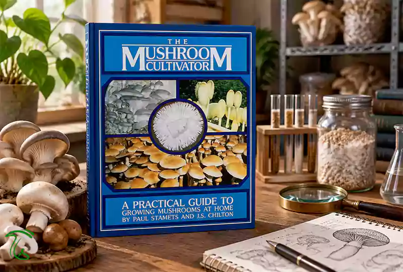 جلد کتاب The Mushroom Cultivator نوشته Paul Stamets و J.S. Chilton