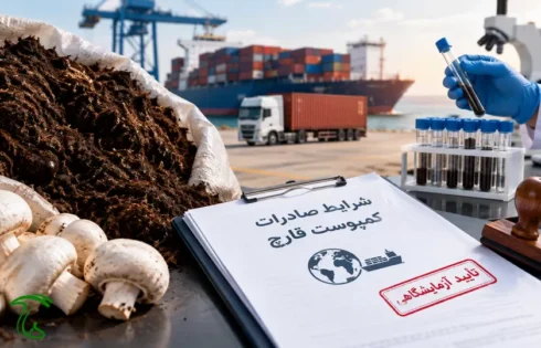 شرایط صادرات کمپوست قارچ و الزام تایید آزمایشگاهی