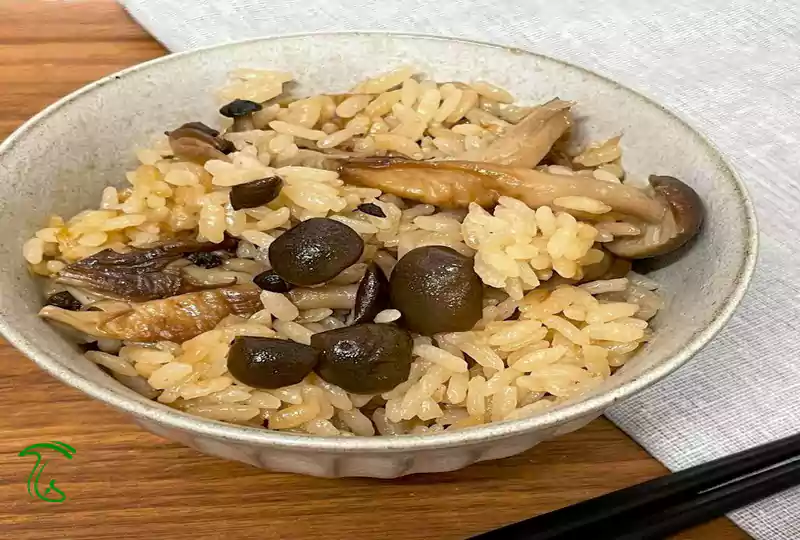 طرز تهیه قارچ شیمجی با برنج