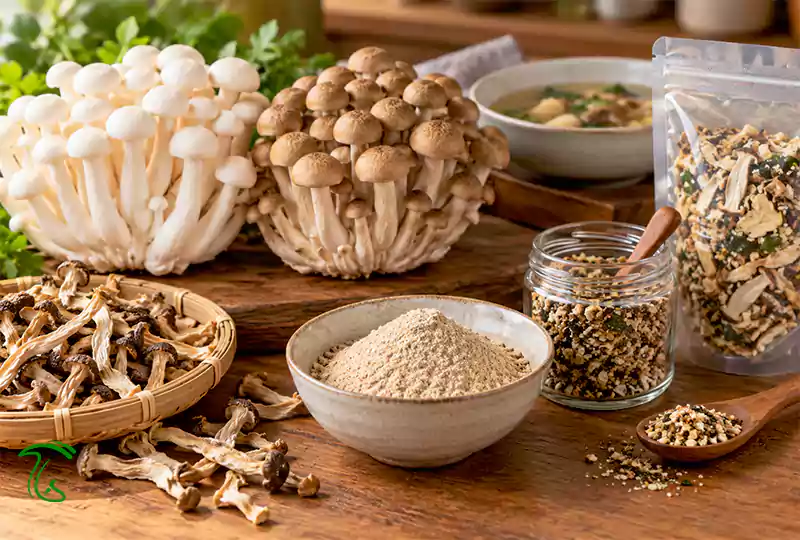 صنایع تبدیلی قارچ شیمجی؛ محصولات و تجهیزات تولید